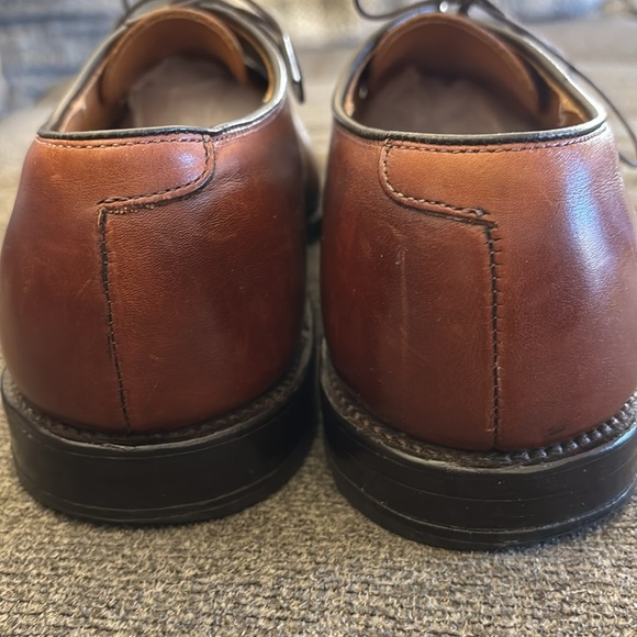 Allen Edmonds Durand Men\'s Brown  Leather‎ Oxford Lace Up Dress Shoes Size 9.5 D main image 14